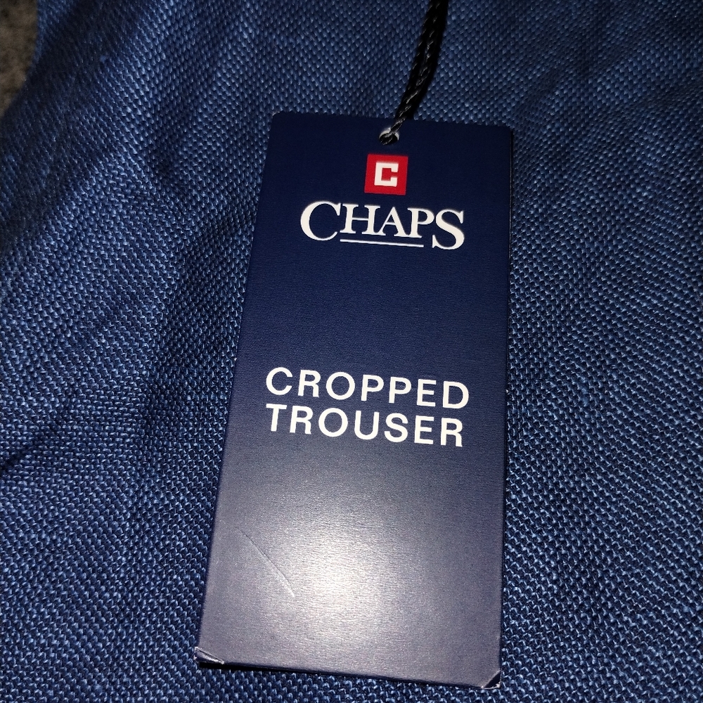 Chaps NWT cropped trouser, mid rise, wide leg size 4 - Picture 4 of 9